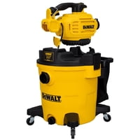 Aspiradora De Taller Dewalt Dxv212P Para Productos Húmedos Y Secos De 12 Galones Con Soplador De Hojas De 5.5 Hp