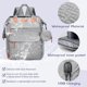 thumbnail image 5 of Mochila JOYCE Para Pañales con Cambiador Gris, 5 of 9