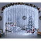 thumbnail image 2 of Luz Luces Navidad Cascada Blanca 3mx3m, 2 of 6