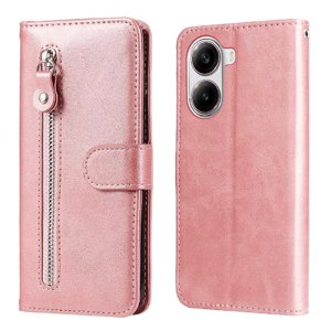 Gangxun - Funda Con Cremallera Para Xiaomi Poco X7 Pro, Carcasa Cartera De Cuero Pu Con Soporte Y Tarjetero