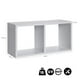 thumbnail image 3 of Repisa Serenity Doble Blanco, 3 of 4
