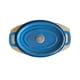thumbnail image 5 of Mini Olla Hierro Enlozado Ovalada Azul 15.5X9.2X4.8 Cm, 5 of 9