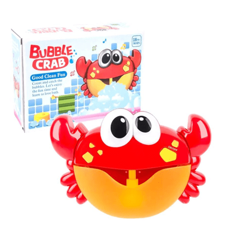 Genérica - Juguete Bañera Cangrejo Generador De Burbujas Musical