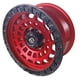 thumbnail image 1 of Juego de Llantas 16x8 6x139.7 Et0 matt red face + matte black lip H656, 1 of 3