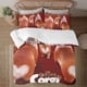 thumbnail image 1 of The Queen’s Corgi Soft 3D Printed Duvet Cover Bedding Set with Comforter Cover 3 Piece Set, 1 of 5