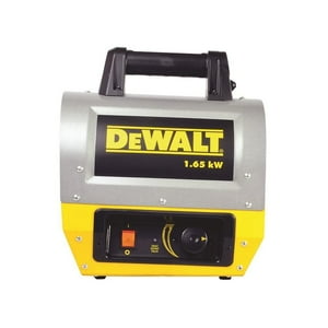 Calentador Portátil Eléctrico De Aire Forzado Dewalt F340635 1,65 Kw