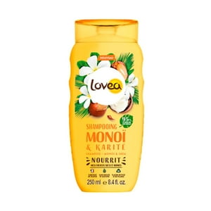 Lovea - Shampoo Monoi Y Karite 250 Ml Cabello Seco Y Dañado