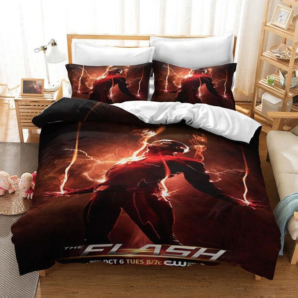 Flash Collection Quilt Duvet Cover Set Bedspread Home Textiles Children3-Piece Bedding Set
