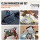thumbnail image 2 of GOBAGS Air Production MultiSize Clear Zipper Pouch 4Pack, 2 of 3