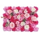 thumbnail image 5 of Panel De Pared De Flores Artificiales, Fondo De Panel Floral Para Decoración De Escenario De Boda, Rosa, Rojo, Rosa, 5 of 5
