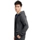 thumbnail image 5 of Sudadera con capucha Hanes con cremallera completa Eco-Smart para hombre Charcoal Heather M, 5 of 7
