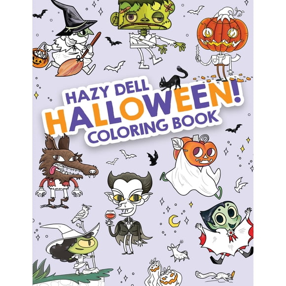 Libro para colorear Hazy Dell Press Halloween! (3)