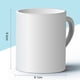 thumbnail image 3 of Tazas de cerámica blanca para sublimación MYSUB de 11 oz, paquete de 36, 3 of 7
