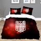 thumbnail image 1 of AttackS on Titan Twin Size Bedding Set Duvet Cover Set Comforter Bedding Sets Bed Linen Sets Queen Double Sheets Home TextileBed Sheets, 1 of 5