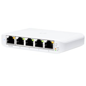 Switch Administrable Ubiquiti 5 Puertos Unifi Usw Flex Mini Poe Blanco Talla Única