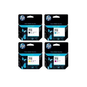 Pack Cartuchos Hp 711Xl Negro + 711 Colores N/M/C/Y
