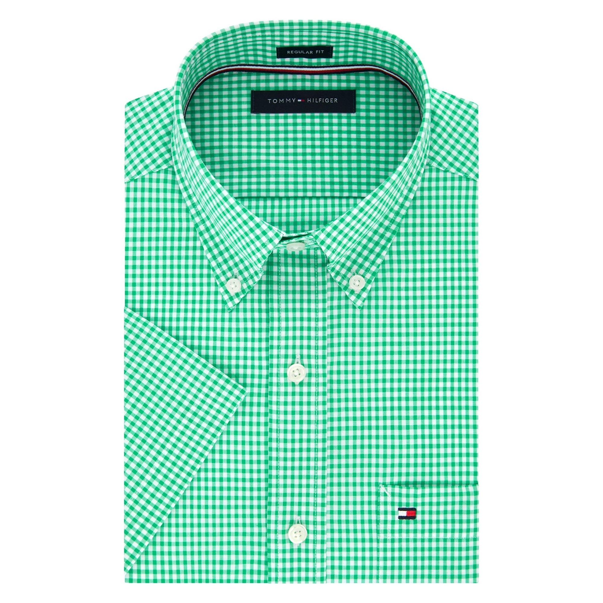 Camisa Tommy Hilfiger De Manga Corta Con Botones En Forma De Cactus Para Hombre