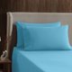 thumbnail image 3 of Juego de sábanas Nestl para cama queen size, 4 piezas, bolsillo profundo, azul brillante, 3 of 9