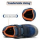 thumbnail image 3 of Zapatos de senderismo Mishansha para niños y niñas, azul acero, talla 1, 3 of 3