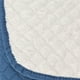 thumbnail image 3 of Quilt Andes Sherpa Liso Azul 2 Plazas, 3 of 3
