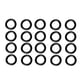thumbnail image 3 of 20 Piezas Arandelas De Presión Eléctricas O Anillos Para Reemplazo De Acoplador Rápido De 1/4 "negro, 3 of 5
