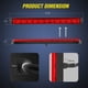 thumbnail image 2 of Luz trasera para remolque Nilight de 40 cm, 12 LED rojos secuenciales, 12 V, 2 of 8
