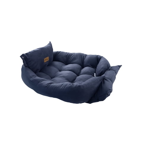 Petwoow - Cama Para Mascotas Perro Y Gatos 68X50X40 Azul