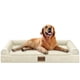 thumbnail image 1 of Cama Grande para Perros NANUYA con Espuma Ortopédica y Respaldo Impermeable, 1 of 9