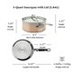 thumbnail image 3 of Cazo Hestan CopperBond de cobre 100 % de 3 cuartos para inducción, 3 of 9