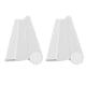 thumbnail image 1 of 2x Tope De Puerta Para Puerta De Garaje, Entrada, Interior/exterior, Color Blanco, 1 of 3
