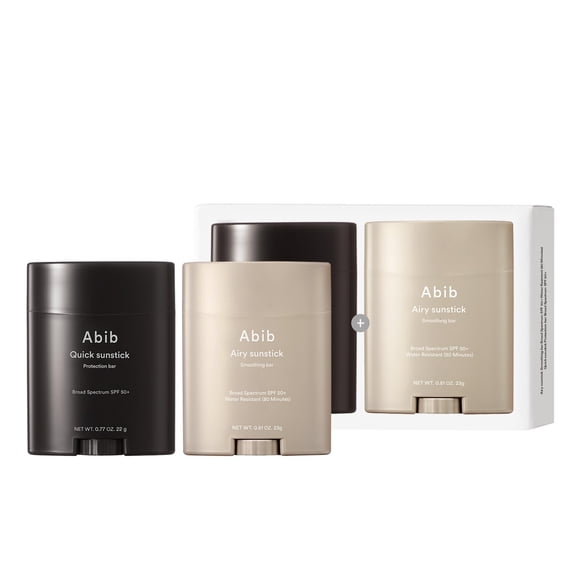 Protector solar en barra Abib Airy & Quick SPF50+, 45 g, semimate