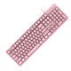 thumbnail image 3 of Mini Teclado Mecánico De 104 Teclas, Teclados De Pollo Blancos Brillantes Para Computadora, 3 of 5