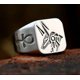 thumbnail image 3 of Anillo Egipcio Anubis Horus Hombre Mujer Moda, 3 of 3