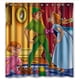 thumbnail image 1 of Cortina de ducha de Peter Pan con diseño de anime de cartón, juego de cortinas de baño con ganchos, tamaño 66 x 72 pulgadas, 1 of 3