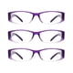 thumbnail image 2 of Gafas de Lectura EYEBOGO Kaylee Pack de 3 Púrpura 3.75, 2 of 4