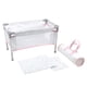 thumbnail image 1 of Cuna plegable de viaje Playpen JC Toys Berenguer Boutique Pink, 1 of 9