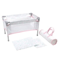 Cuna Plegable De Viaje Playpen Jc Toys Berenguer Boutique Pink