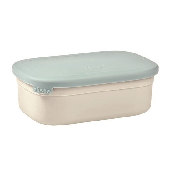 Beaba - Lonchera Box Con Tapa Celeste