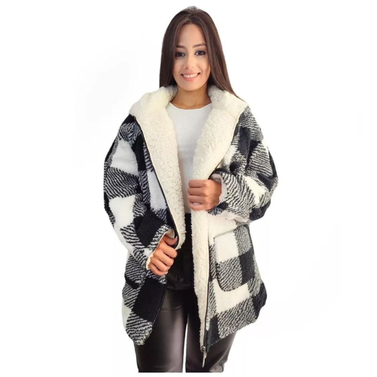 Likeshop - Chaqueta Leñadora Unisex Reversible Invierno. Calidad Premium 050