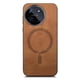 thumbnail image 1 of Magnetic Slim Case for Realme 11 4G with Camera Guard & Anti-Scratch Back Brown, 1 of 6