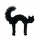 thumbnail image 2 of Gato tinsel halloween negro 45 cm, 2 of 4