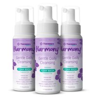 Espuma De Cuidado Femenino Theraworx Harmony, Limpieza Suave, 210 Ml, Paquete De 3