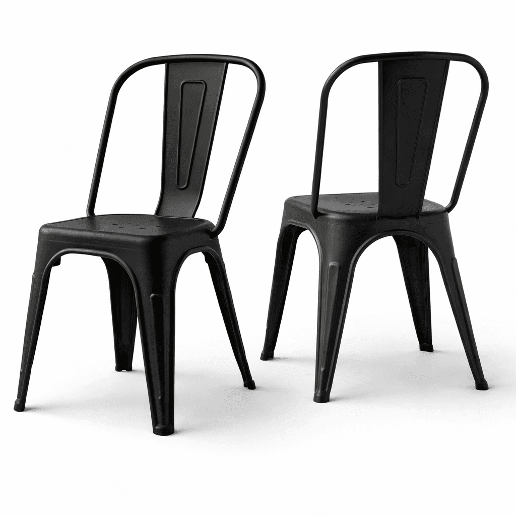 Oh! Mi Hogar ® - Pack De 2 Sillas Tolix Basic (polipropileno Monobloque)