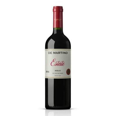 Vino Tinto Reserva Estate Merlot Botella 750 Ml De Martino