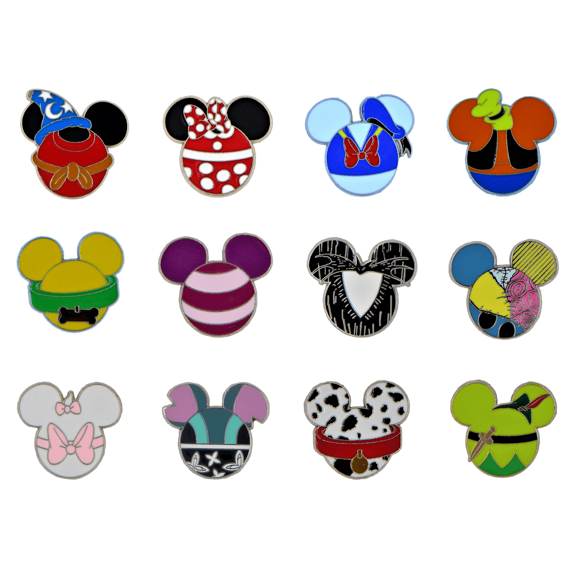 Pin Disney Cabeza De Mickey Paquete De 5