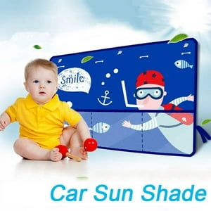 Oem - Parasol Magnético Para Ventana De Auto Diseño Marino