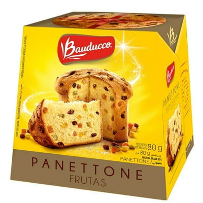 Panettone De Frutas 80 G Bauducco