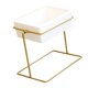 thumbnail image 1 of Jardinera De Cerámica Giratoria De Escritorio Olla Suculenta Con Soporte De Metal Soporte Dorado, 1 of 5