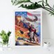 thumbnail image 4 of Peacemaker Kits de Pintura de Diamantes para Adultos 5D DIY Diamond Art Kits Full Drill Diamond Dots para Regalo Decoración de Pared y Relajación Artes de Gemas 30*40cm, 4 of 6