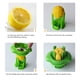 thumbnail image 4 of Cortador de limón y naranja de acero inoxidable, cortador de frutas y verduras, herramienta de cocina verde, 4 of 8